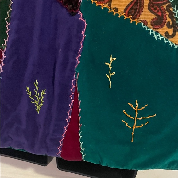 quilted handmade Patchwork Multicolor Vest - Picture 8 of 8